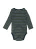 Circo 100% Cotton Stripes Green Long Sleeve Onesie Size 6-9 mo - photo 2