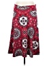 Colette Paisley Red Casual Skirt Size S - photo 1