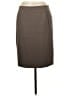 Ann Taylor LOFT Solid Brown Formal Skirt Size 6 - photo 1