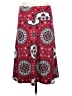 Colette Paisley Red Casual Skirt Size S - photo 2