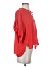 ATM 100% Polyester Red 3/4 Sleeve Blouse Size XS - photo 4