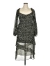 FLORET STUDIOS 100% Polyester Black Cocktail Dress Size L - photo 1
