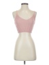 Shein 100% Acrylic Pink Sleeveless Top Size S - photo 1