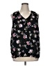 Dex 100% Polyester Black Sleeveless Blouse Size 1X - photo 1