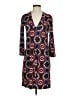 Veronica M. Print Black Pink Casual Dress Size XS - photo 1