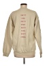 Assorted Brands Tan Ivory Sweatshirt Size M - photo 2
