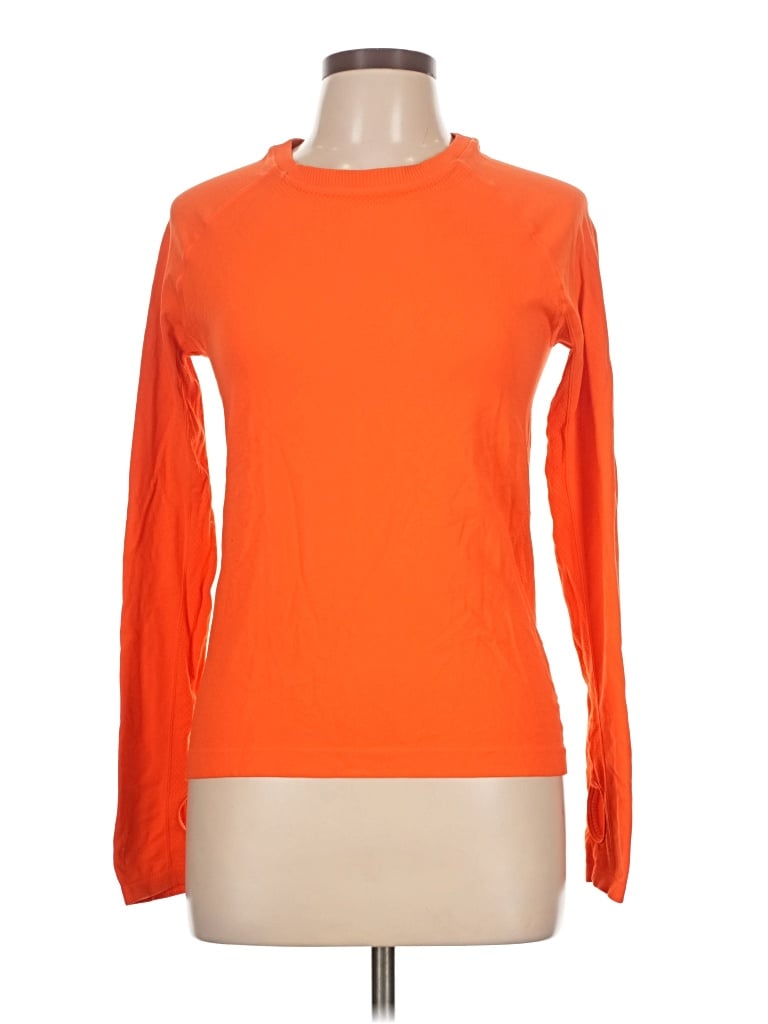 Pre-owned 90 Degree By Reflex Active T-shirt In Orange