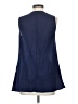 Groovy Monkey 100% Cotton Blue Sleeveless Blouse Size S - photo 2