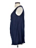 Groovy Monkey 100% Cotton Blue Sleeveless Blouse Size S - photo 5