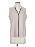 Calvin Klein Gray Sleeveless Blouse Size S - photo 1