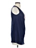 Groovy Monkey 100% Cotton Blue Sleeveless Blouse Size S - photo 4