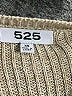525 America 100% Cotton Tan Pullover Sweater Size XS - photo 7