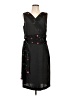 ASHRO 100% Polyester Black Cocktail Dress Size 12 - photo 1