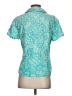 Unbranded Teal Blue Short Sleeve Blouse Size S - photo 2
