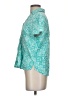 Unbranded Teal Blue Short Sleeve Blouse Size S - photo 5