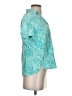 Unbranded Teal Blue Short Sleeve Blouse Size S - photo 4