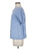 Gianni Bini 100% Lyocell Blue Short Sleeve Blouse Size M - photo 5