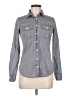 J.Crew 100% Cotton Houndstooth Gray Long Sleeve Button-Down Shirt Size 6 - photo 1