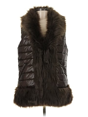 Joan Rivers Faux Fur Vest (view 1)