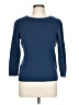 Lamberto Losani 100% Cashmere Blue Cashmere Pullover Sweater Size L - photo 1