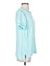 Daniel Rainn 100% Polyester Teal Short Sleeve Top Size S - photo 4