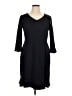 Talbots Black Casual Dress Size 14 - photo 1