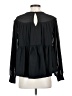 Zara 100% Polyester Black Long Sleeve Blouse Size S - photo 2