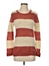 Billabong 100% Acrylic Stripes Orange Pullover Sweater Size S - photo 1