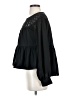 Zara 100% Polyester Black Long Sleeve Blouse Size S - photo 5