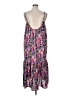 Lush 100% Polyester Floral Purple Casual Dress Size XL - photo 2