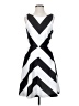 Alexia Admor Chevron-herringbone Gray Casual Dress Size S - photo 1