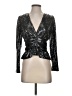 BA&SH Silver Long Sleeve Top Size Sm (1) - photo 1