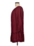 Peppermint 100% Polyester Solid Burgundy Red Casual Dress Size L - photo 5