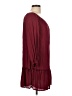 Peppermint 100% Polyester Solid Burgundy Red Casual Dress Size L - photo 4