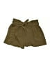 STaNTON Solid Green Khaki Shorts Size S - photo 1