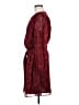 Ann Taylor 100% Polyester Paisley Red Casual Dress Size M - photo 5