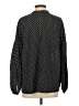 Lou & Grey Polka Dots Black 3/4 Sleeve Blouse Size XS - photo 2