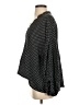 Lou & Grey Polka Dots Black 3/4 Sleeve Blouse Size XS - photo 5