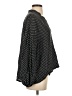 Lou & Grey Polka Dots Black 3/4 Sleeve Blouse Size XS - photo 4