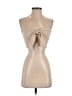 Shein 100% Polyester Tan Tube Top Size 2 - photo 1