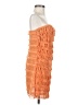 Let Me Be 100% Polyester Orange Cocktail Dress Size XXS - photo 4