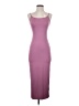 Blanc Solid Purple Casual Dress Size XSEstimated - photo 1