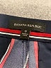 Banana Republic 100% Polyester Stripes Blue Casual Pants Size 0 - photo 7