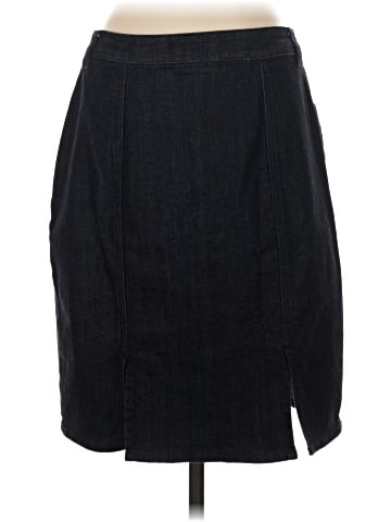 Jones New York Signature Denim Skirt (view 2)