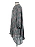 O'Neill 100% Viscose Paisley Teal 3/4 Sleeve Blouse Size XS - photo 5