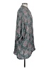O'Neill 100% Viscose Paisley Teal 3/4 Sleeve Blouse Size XS - photo 4