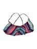 Sofia by Vix Chevron-herringbone Teal Swimsuit Top Size S - photo 1