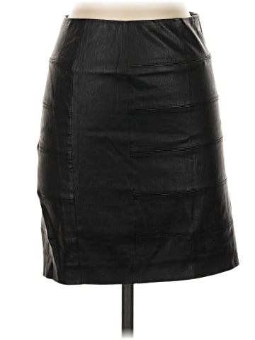 Vince. Faux Leather Skirt (view 1)