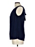 Boden 100% Viscose Blue Sleeveless Blouse Size 10 - photo 5
