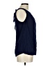 Boden 100% Viscose Blue Sleeveless Blouse Size 10 - photo 4